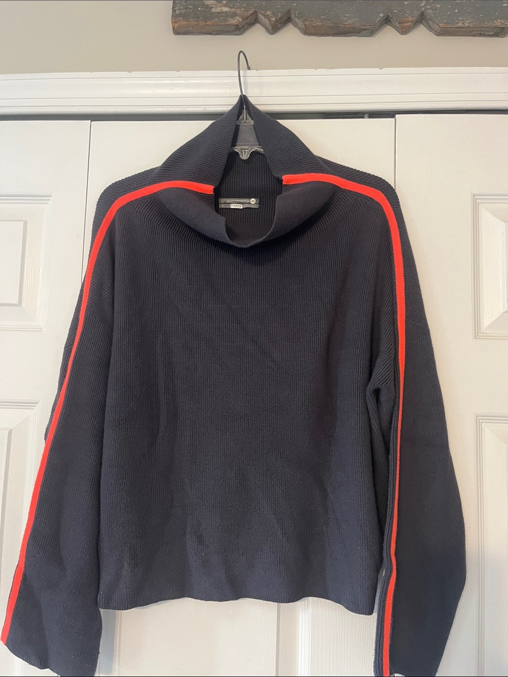 Anthropologie Sweater with Stripe - Pullover
